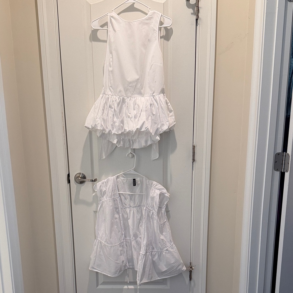 Divided Crisp White Top